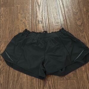 Lululemon Athletica Black Athletic Shorts 
High rise; 4 inch